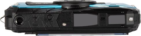 Ricoh Pentax WG-90 Waterproof, Shockproof, Dustproof, Freezeproof, Tough Digital Camera (Blue) + 64GB Card + P-Bank + Camera Bag + Flexible Tripod + Cleaning Kit + External Charger + More in Kuwait
