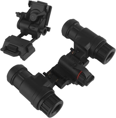 Tactical Night Vision Goggles Model AN/PVS31 with Adjustable Helmet Mount for Cosplay and Display, No Function (Black) in Kuwait