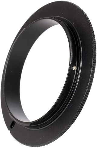49/52/55/58/62/67/72/77mm Macro Reverse Lens Adapter Ring for Canon EOS EF-M Mount Camera Body (58mm) in Kuwait