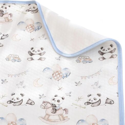 Changing Pad Liners Washable Waterproof Soft Large Breathable Mat | Kids Changing Pad for Kids Girl Boys Home Night Feeding Pee Wet Cloths in Kuwait
