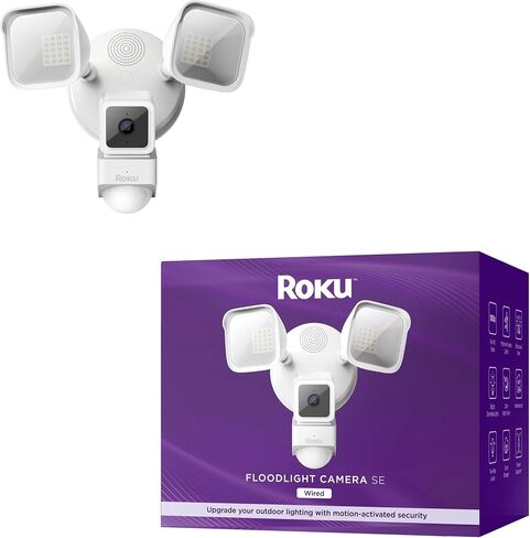 Roku Floodlight Camera SE, CF1000R in Saudi Arabia