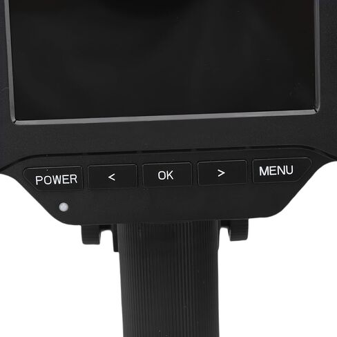Digital Microscope 4.3 Inch 1000X | LED Stand Rotatable HD Screen Photo Video for Jewelry Repair in Saudi Arabia
