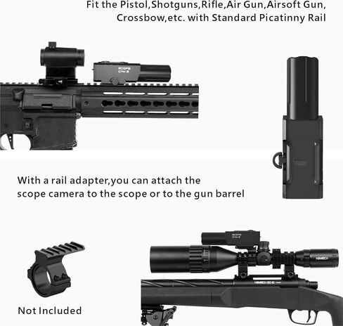 RunCam Scope Cam 2,1080P HD Airsoft Game Video Camera,Waterproof Zoom Hunting Cam,Aluminum Body,240min Video Recording,Instant-on Record Switch-25mm Lens in Saudi Arabia