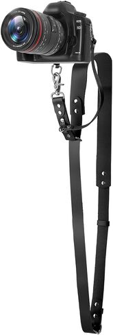 Camera Harness for 1 Camera,Leather Camera Shoulder Strap | Camera Strap for Photographers,Camera Crossbody Harness Gear DSLR/SLR,for Wedding,Travel,Adjustable,Hands-Free,Adjustable in Saudi Arabia
