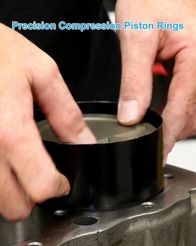 Piston Ring Compressor Tool Fit for 4.8L 5.3L L83 L33 LM7 LC9, 3.780" Bore | Diameter with Upgraded Design for Accurate Hole Alignment, Aluminum Tapered Ring Compressor in Kuwait