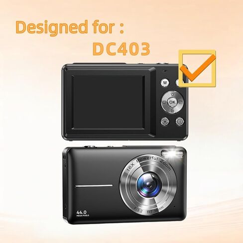 Screen Protector (6 Pack) Designed for CAMKORY DC403 Digital Camera | HD Clear PET Film, Anti-Scratch, Designed for Lecran / VAHOIALD Camera in Saudi Arabia