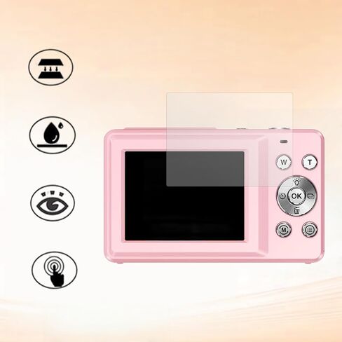 Screen Protector (6 Pack) Designed for CAMKORY DC403 Digital Camera | HD Clear PET Film, Anti-Scratch, Designed for Lecran / VAHOIALD Camera in Saudi Arabia