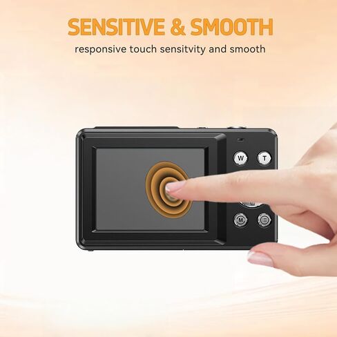 Screen Protector (6 Pack) Designed for CAMKORY DC403 Digital Camera | HD Clear PET Film, Anti-Scratch, Designed for Lecran / VAHOIALD Camera in Saudi Arabia