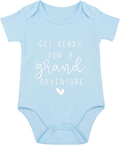 Get Ready for a Grand Adventure Bodysuit for Baby Pregnancy Announcement for Grandparents Baby Bodysuit Infant in Saudi Arabia