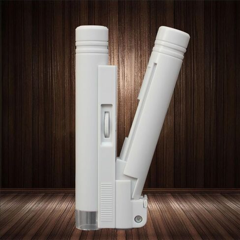 Upgrades 150X Handheld Microscope with LED Light Pocket Microscope for Coin Stamp Textile Inspection & Educational Use Battery Operated in Saudi Arabia
