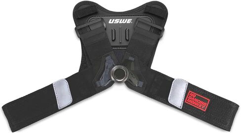 USWE Action Camera Harness - Compatible with All Bounce-Free Backpacks and GoPro Cameras, Front Mounted on Chest Harness (NDM 1 (XL)) in Saudi Arabia