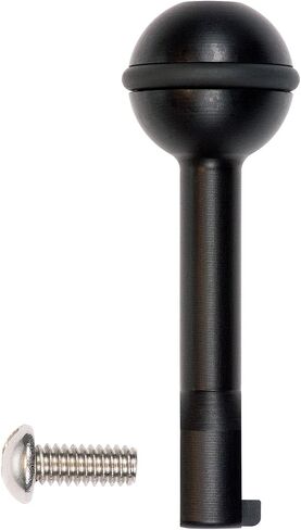 Ikelite 4081.71 1-Inch Ball with Auxiliary Mount - Black in Saudi Arabia