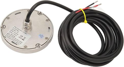 3.8in LED Underwater Boat Light, Marine Light with 9 - LED Blue Lighting, IP68 Submersible Stainless Steel Light for Yacht, Sailboat, Pool, Pond and Fountain in Kuwait