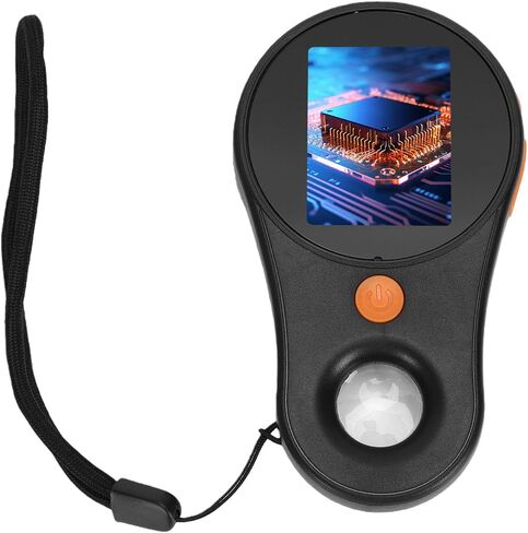 banapoy Portable Digital Microscope, 2 Inch IPS Color Screen 500X Digital Magnifying Glass, Pocket Magnifier with Rechargeable Battery and Type C Cable for Kids Exploration Observation in Kuwait