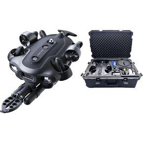 QYSEA FIFISH E-E200A Underwater ROV with Robotic Arm, Integrated mini-DVL for Precise Navigation, 10,000lm, 1/1.8" Sensor, Includes Energy Station & Robotic Arm, Industrial Inspection & Search Rescue, 660ft Dive in Saudi Arabia
