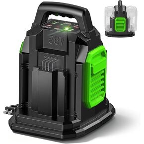4.0A Dual Port Speed Charger for EGO 56V Battery, Replacement for EGO Battery Charger, Simultaneous Charging, for EGO Charger CH2800D in Saudi Arabia