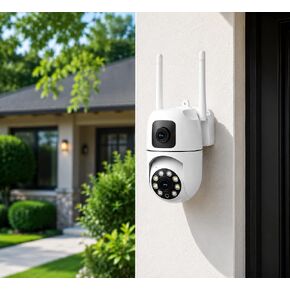 Ease Life APP 5G WiFi Security Camera Black Upgraded Version Color Night Vision Motion Tracking Indoor Outdoor Home Surveillance Camera in Saudi Arabia
