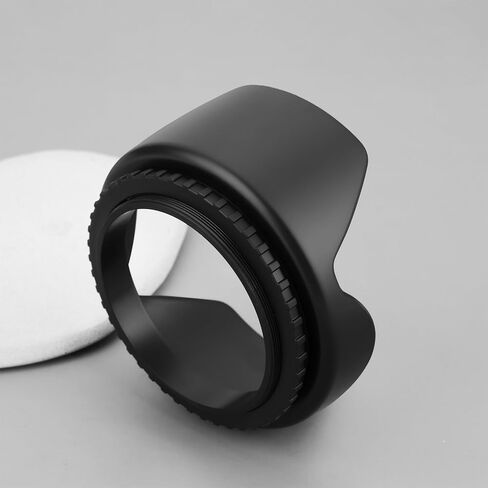 1 Pack 62mm Petal Lens Hood Thread Size 62mm Compatible with Tamron 18-200mm F3.5-6.3 Di III VC in Saudi Arabia