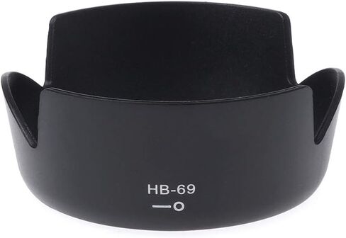 HB-69 Mount Camera Lens Hood for D3200 D3300 D5200 D5300 DX18-55mm in Saudi Arabia