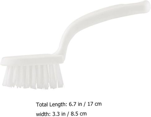 5pcs White Crevice Cleaning Brush Set for Deep Cleaning Cracks and Door Rails in Kuwait