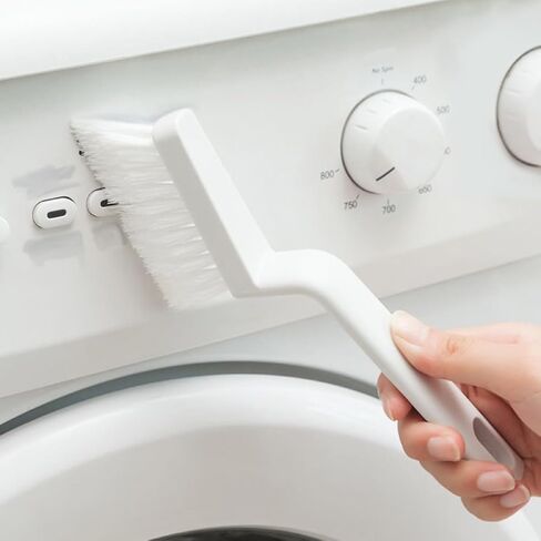 5pcs White Crevice Cleaning Brush Set for Deep Cleaning Cracks and Door Rails in Kuwait