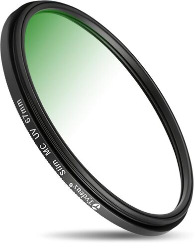 67mm UV Filter, 3.2mm Ultra Slim Frame HD Optical Glass | 16-Layer Multi-Coating, 99% Transmittance, Waterproof Scratch-Resistant Protection Filter for Camera Lens in Saudi Arabia