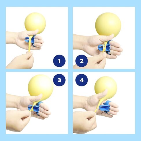 12PCS Transparent Backdrop Spring Clamps, Large Balloon Arch Clips, Transparent Balloon Clips with 100 Long Balloons, 40 Retaining Buckle, Adhesive, Chain Strap, Tie Tool for Wedding Party Decor Arch in Kuwait