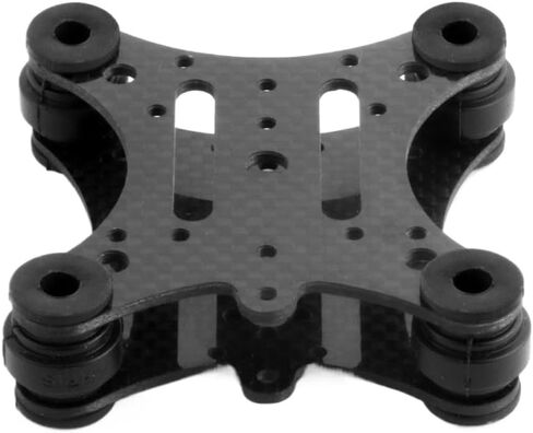 Carbon Fiber Anti-vibration Plate And Rubber Balls Compatible With Phantom 1 2 FPV Drone Quadcopter Mount in Kuwait