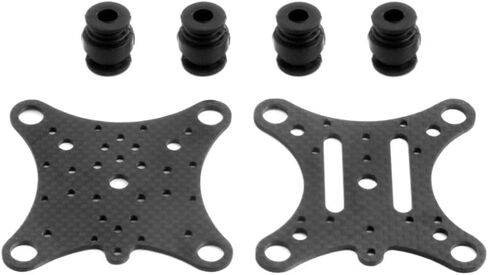 Carbon Fiber Anti-vibration Plate And Rubber Balls Compatible With Phantom 1 2 FPV Drone Quadcopter Mount in Kuwait