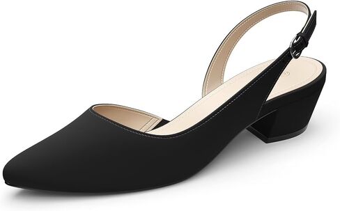 Women's Low Heel Slingback Pumps in Saudi Arabia