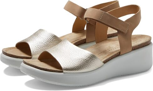 ECCO Flowt Wedge Cork Sandal in Saudi Arabia
