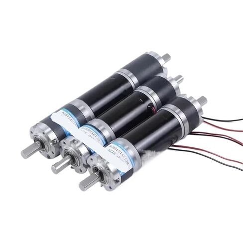1pcs DC Planetary Gear Motor 24V 12V Low Speed Small Motor Diameter 32MM Adjustable Speed and Reversible Shaft Diameter 6MM Or 8MM(Single Motor,58RPM_6MM) in Saudi Arabia