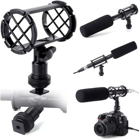 Microphone Shock Mount Camera Shoe Shockmount for Microphones Recorder (Style : Style Two) (Style one) in Saudi Arabia
