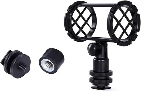 Microphone Shock Mount Camera Shoe Shockmount for Microphones Recorder (Style : Style Two) (Style one) in Saudi Arabia