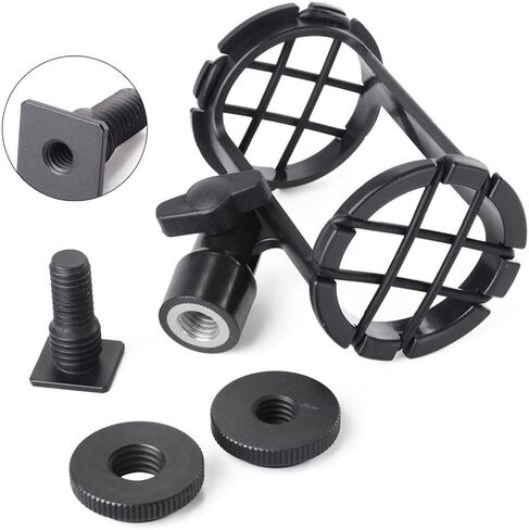 Microphone Shock Mount Camera Shoe Shockmount for Microphones Recorder (Style : Style Two) (Style one) in Saudi Arabia