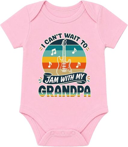 Assorted Baby Onesies For Grandpa - Newborn Papa Gifts Assorted Colors in Kuwait
