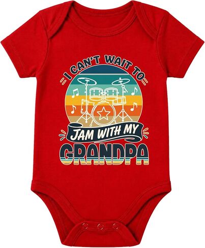 Assorted Baby Onesies For Grandpa - Newborn Papa Gifts Assorted Colors in Kuwait