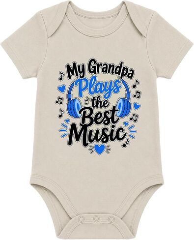 Assorted Baby Onesies For Grandpa - Newborn Papa Gifts Assorted Colors in Kuwait