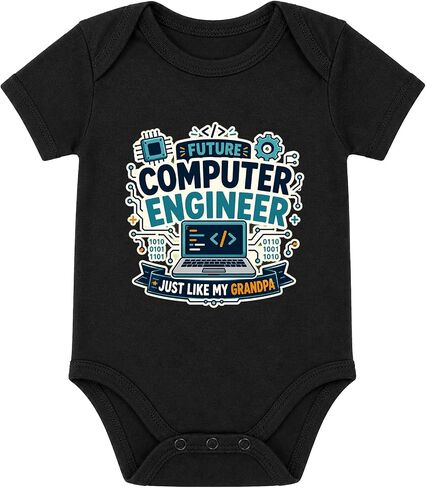 Assorted Baby Onesies For Grandpa - Newborn Papa Gifts Assorted Colors in Kuwait