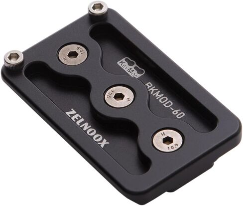 Zelnoox Keymod to Arca/RRS Dovetail Mount Plate - Quick Release Adapter for Hunting Tripods, Anti-Recoil Design in Saudi Arabia