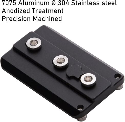 Zelnoox Keymod to Arca/RRS Dovetail Mount Plate - Quick Release Adapter for Hunting Tripods, Anti-Recoil Design in Saudi Arabia