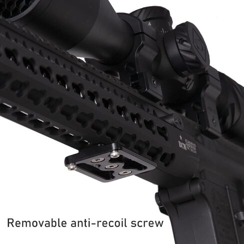 Zelnoox Keymod to Arca/RRS Dovetail Mount Plate - Quick Release Adapter for Hunting Tripods, Anti-Recoil Design in Saudi Arabia