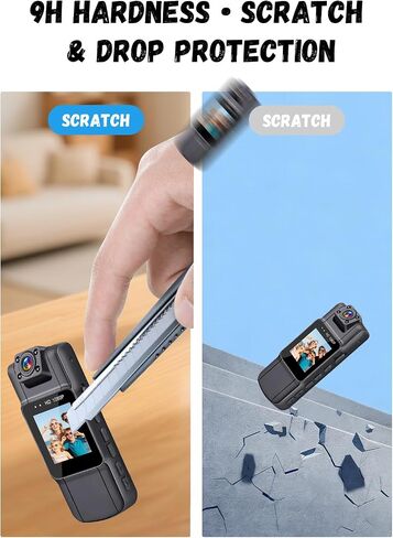 [2 Pack] for Yuejewlry L11 Mini Body Camera Hydrogel Film Screen Protector. Self-Healing Anti-Scratch Bubble Free Easy Installation. in Kuwait
