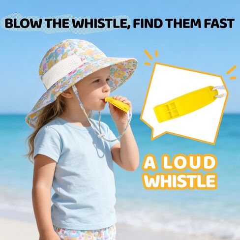 Baby Sun Hat with Neck Flap UPF 50+ for Toddler Sun Protection Beach Hat | Adjustable,Sun Protection,Lightweight,Quick-drying,Breathable,Skin-friendly,3 sizes,Block UVA/UVB,Water Resistant,Windproof in Kuwait