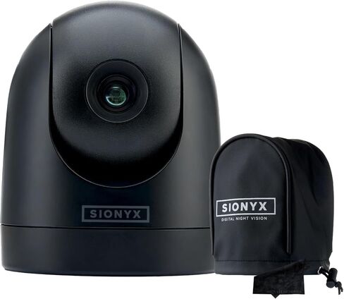 SiOnyx Nightwave Camera, Rugged Ultra-Low Light Color Night Vision Marine Boat Dome Camera with Vinyl Cover and Signature Series Lens Cloth | DIY Installation | Easy-to-Use App Connectivity in Saudi Arabia