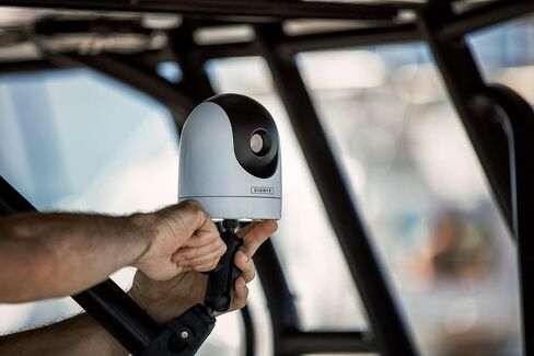 SiOnyx Nightwave Camera, Rugged Ultra-Low Light Color Night Vision Marine Boat Dome Camera with Vinyl Cover and Signature Series Lens Cloth | DIY Installation | Easy-to-Use App Connectivity in Saudi Arabia