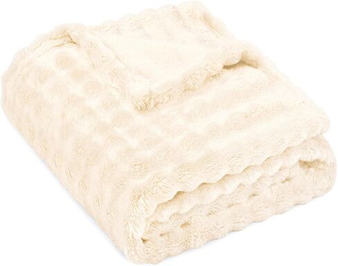 Pink Fleece Baby Blanket, Soft Cozy Baby Blankets for Girls Boys, Cute Fuzzy Throws Infant Newborn Receiving Blankets for Toddler Bedding Crib Stroller, 30" x 40" in Saudi Arabia