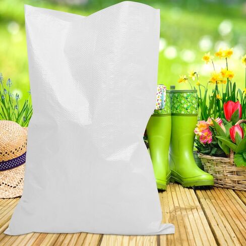FOMIYES Sandbags Storage Bags Flood Protection Garbage Collection for 5pcs Waterproof White Pp Packing Bags Multi-purpose Sturdy Flood Control in Kuwait