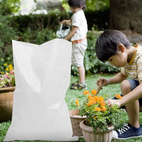 FOMIYES Sandbags Storage Bags Flood Protection Garbage Collection for 5pcs Waterproof White Pp Packing Bags Multi-purpose Sturdy Flood Control in Kuwait