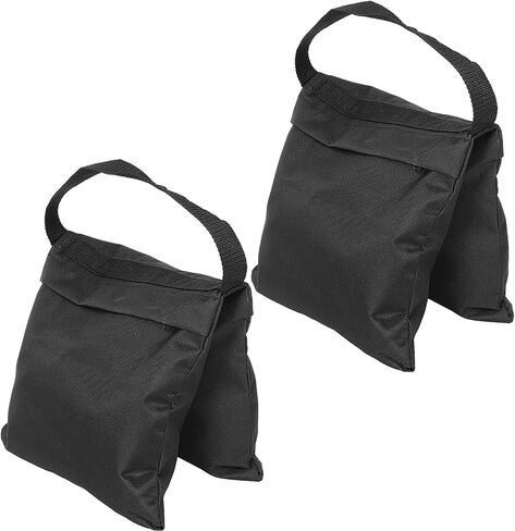 2PCS Set Fillable Sandbag Weight Bag Heavy Duty Oxford Cloth Photography Video Studio Light Stand Tripod Equipment Balancing Sandbag for Professional Photographers Videographers in Kuwait